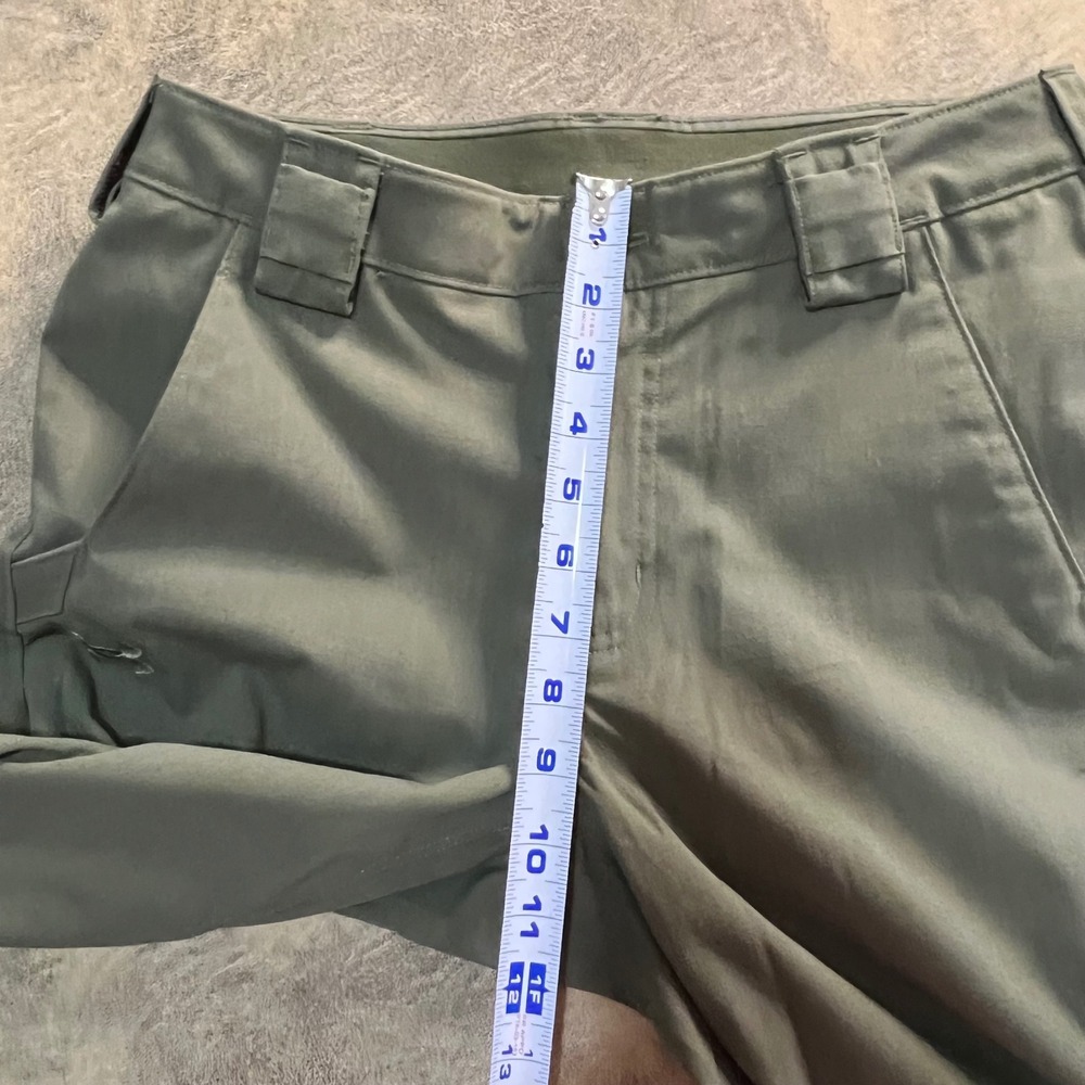 Under Armour Tactical Pants Mens 32x34 Green Ripstop Articulated Knee *CUT TAGS* - Picture 4 of 9